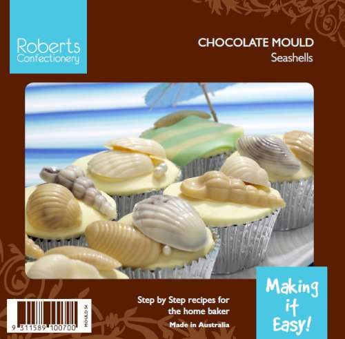 3D Assorted Shells Chocolate Mould - Click Image to Close